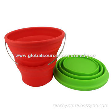 Silicone Pack-away Water Bucket